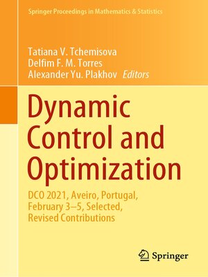 cover image of Dynamic Control and Optimization